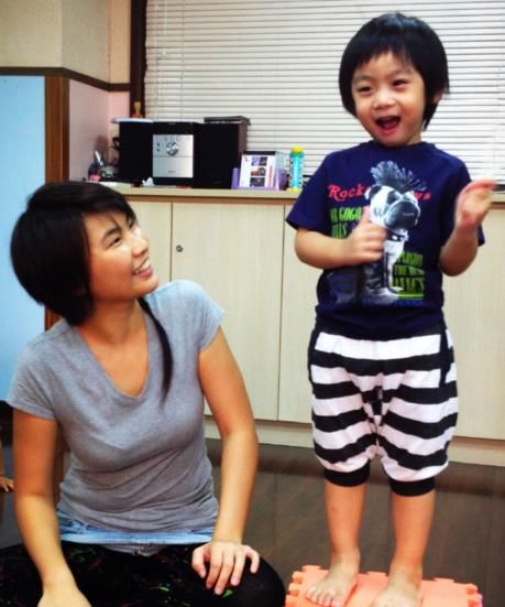 林志颖粉丝团意外晒出kimi近期照片 身高飞窜