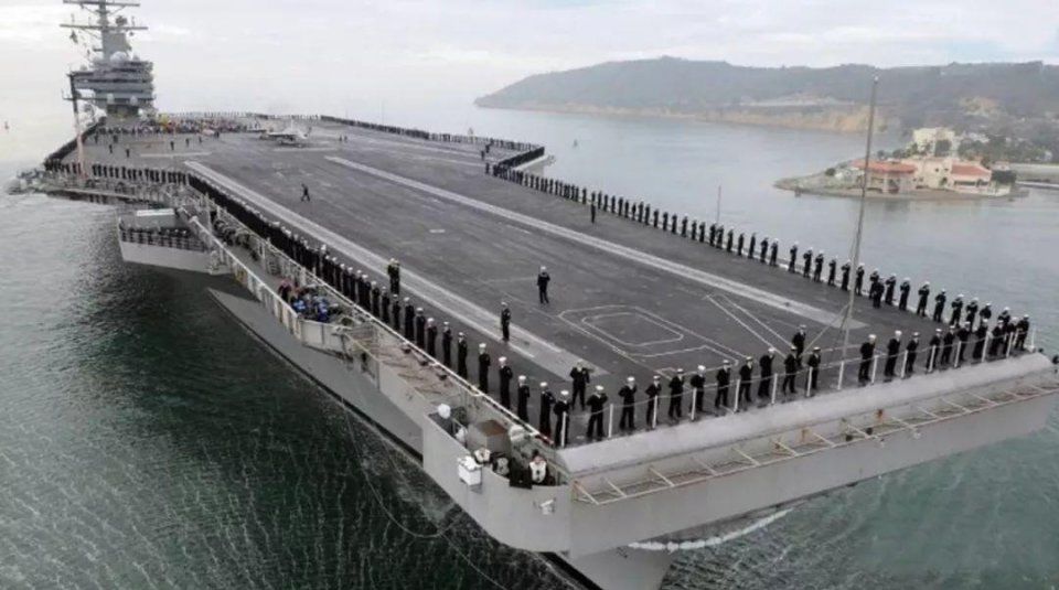 国产004型航母吨位将成世界第一:福特号遇到0