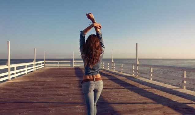 你有腰窝么练出男人眼里的背影杀手