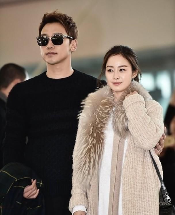 韩国欧巴Rain的女儿曝光,妻子身材恢复神速,令