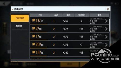 绝地求生全军出击排位规则 排位赢一局能加多