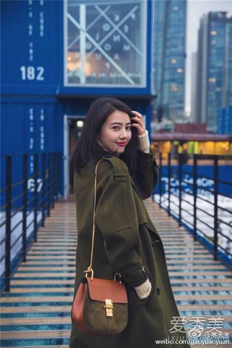 高圆圆最新街拍2018 简约而不简单才是最高级
