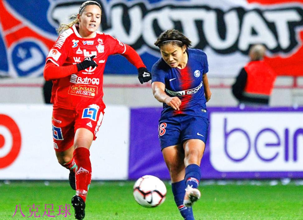 中国足球代言人!王霜独造两球,大巴黎3:2胜出,