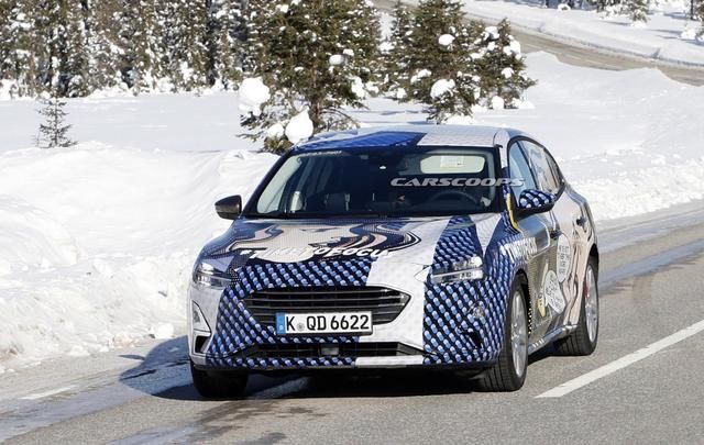 2019款福特福克斯谍照 内饰变化大 将从中国进