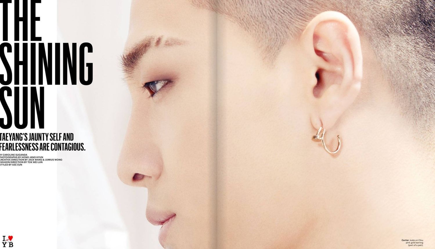 [bigbang][分享]170701 太阳新加坡杂志美图来袭 眼鼻嘴都让人心动!