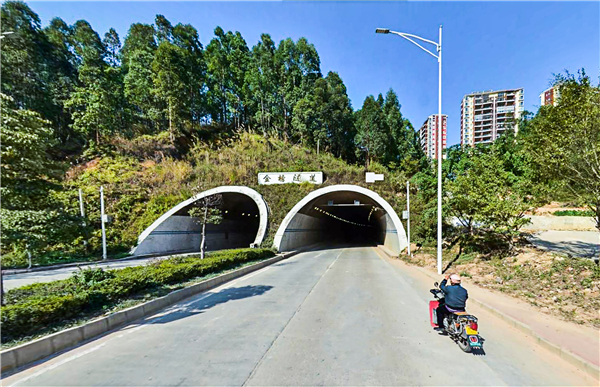 惠州金榜隧道拟建过街天桥实现人车分流 惠州金榜隧道拟建过街天桥实现人车分流