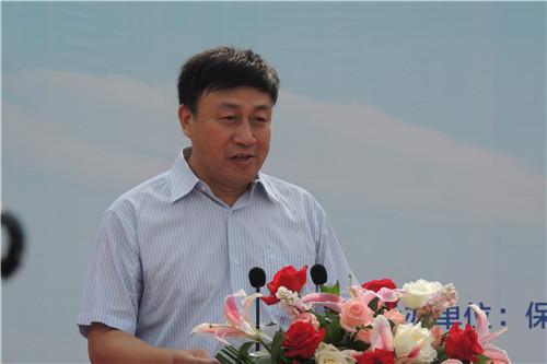 保定市人大副主任,易县县委书记杨义宝宣布活动正式启动