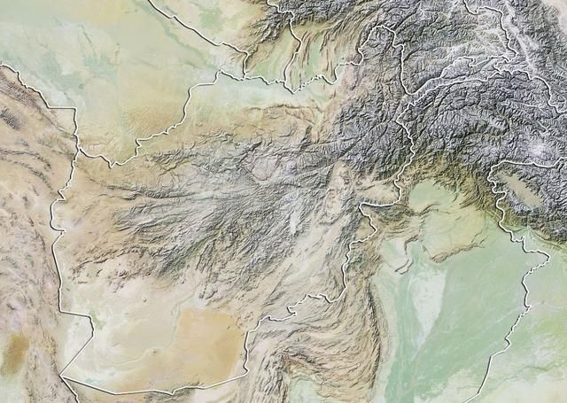 与新疆接壤,划分为34个省的阿富汗