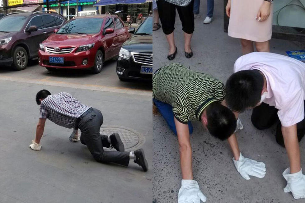 溧阳某婚纱摄影店拖欠工资还体罚员工,要求男员工脱衣留内裤跑到广场