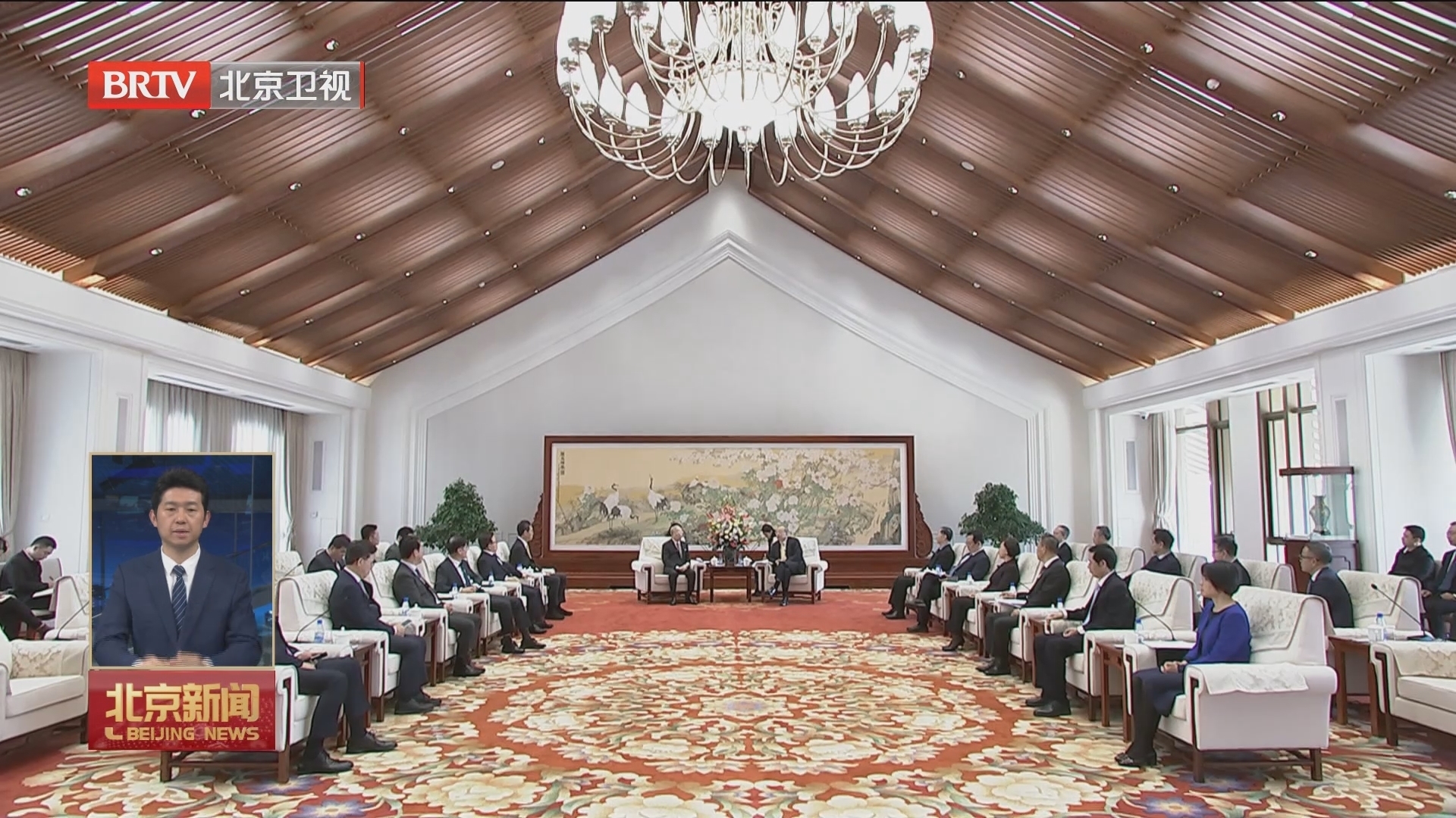 尹力会见韩国企业家代表团 尚福林一同会见 尹力会见韩国企业家代表团 尚福林一同会见