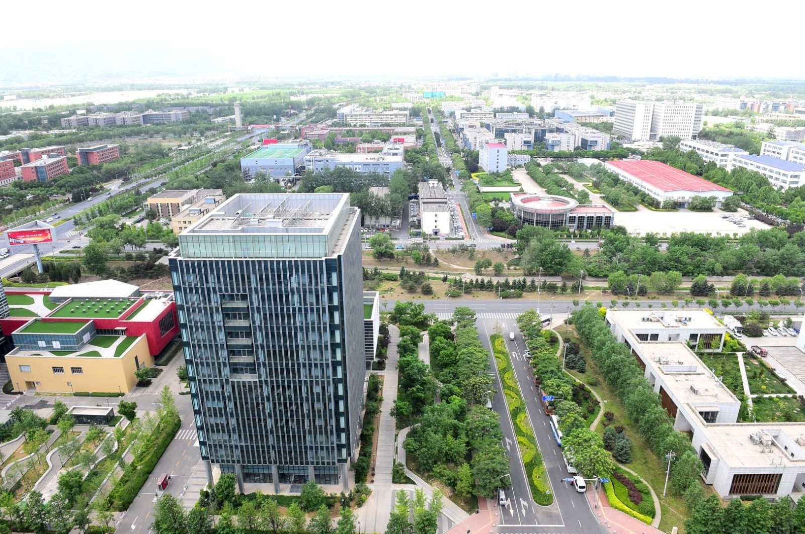 图:中关村科学城北区鸟瞰北京市海淀区人民政府专家库专家,询策(北京)