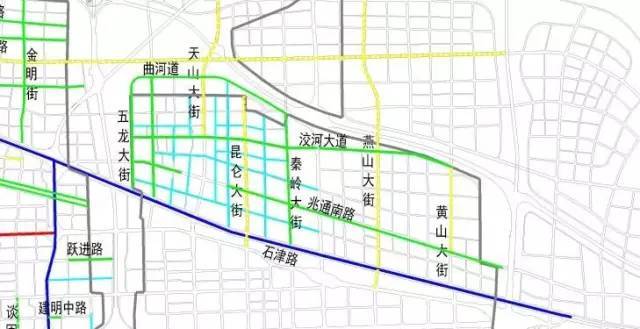 信工路—南二环东延线玉泉路—南二环西沿线长安区新修道路:东垣