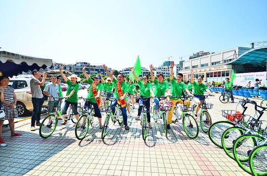 南充自主品牌好运共享单车上市 免费骑行半个