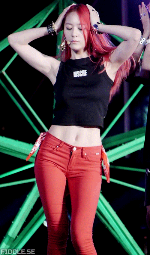 [郑秀晶][分享]170911 日常想念"舞台晶"系列 舞台上的郑秀晶扭胯之间