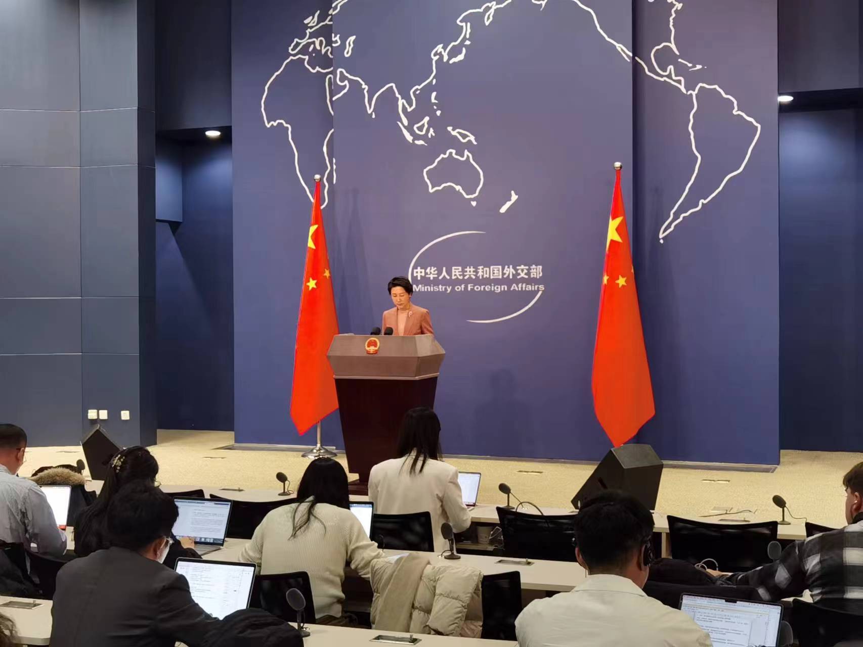 美国宣称在华情报网络重建取得进展,外交部回应_北京时间