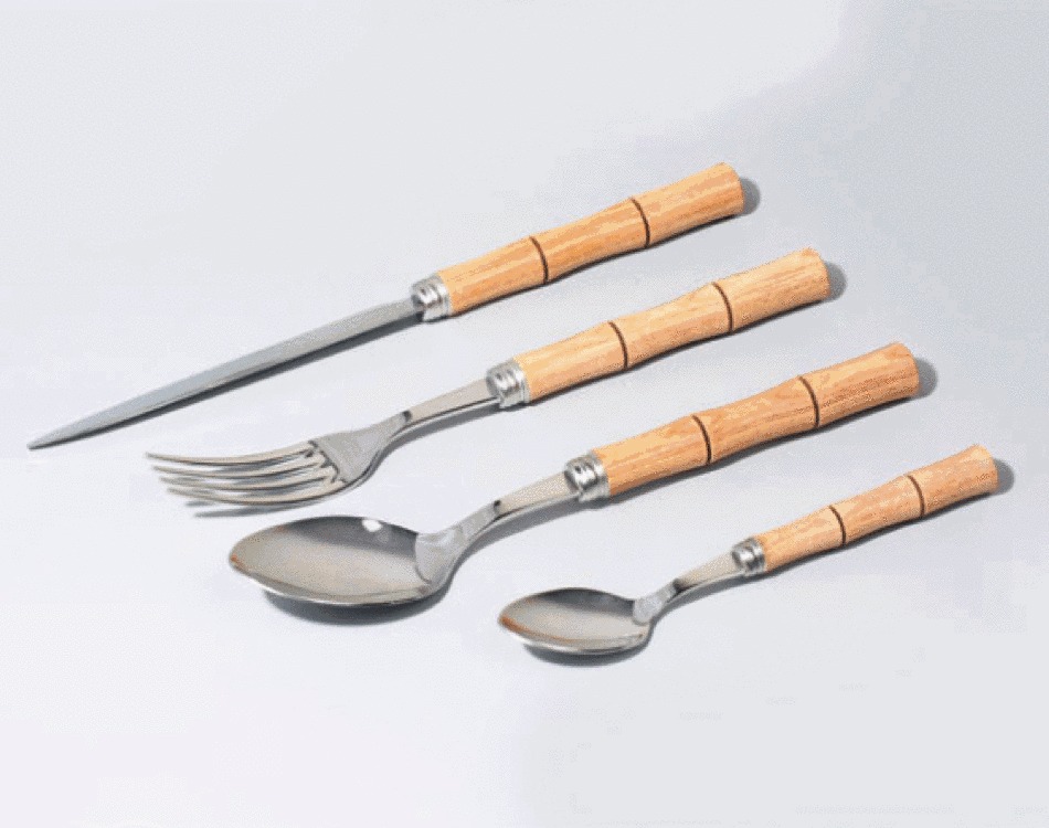 法国Sabre天然实木餐具,可以用一辈子的竹节柄刀叉! 法国Sabre天然实木餐具,可以用一辈子的竹节柄刀叉!