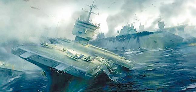 花熊说:中国若击沉美航母将引发怎样的后果?