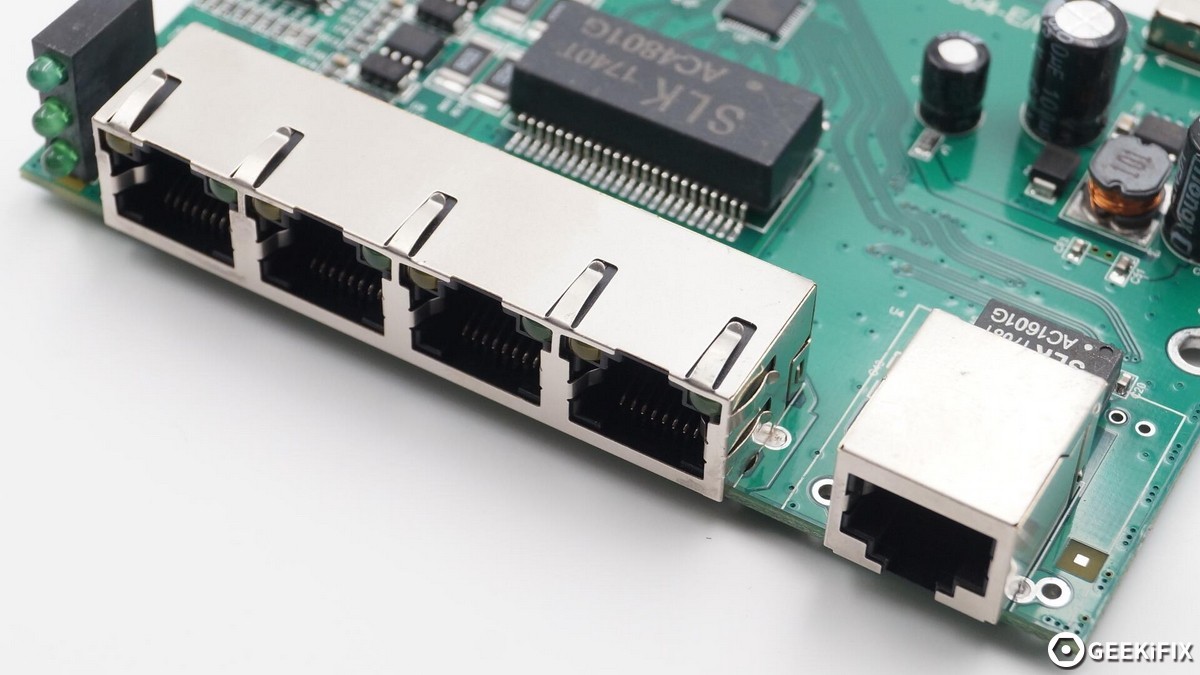 golvea冠宇四口poe交换机拆解:采用winsok微硕高