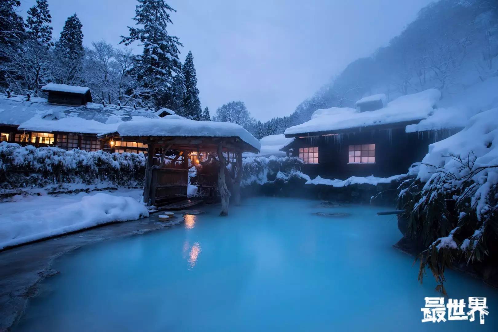 晚来天欲雪,去泡个露天温泉可好