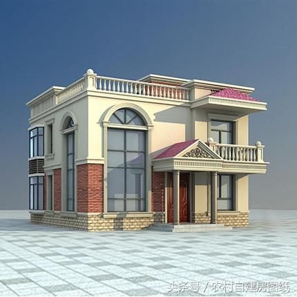 4款二层小别墅设计,农村施工队50万完工,哪一