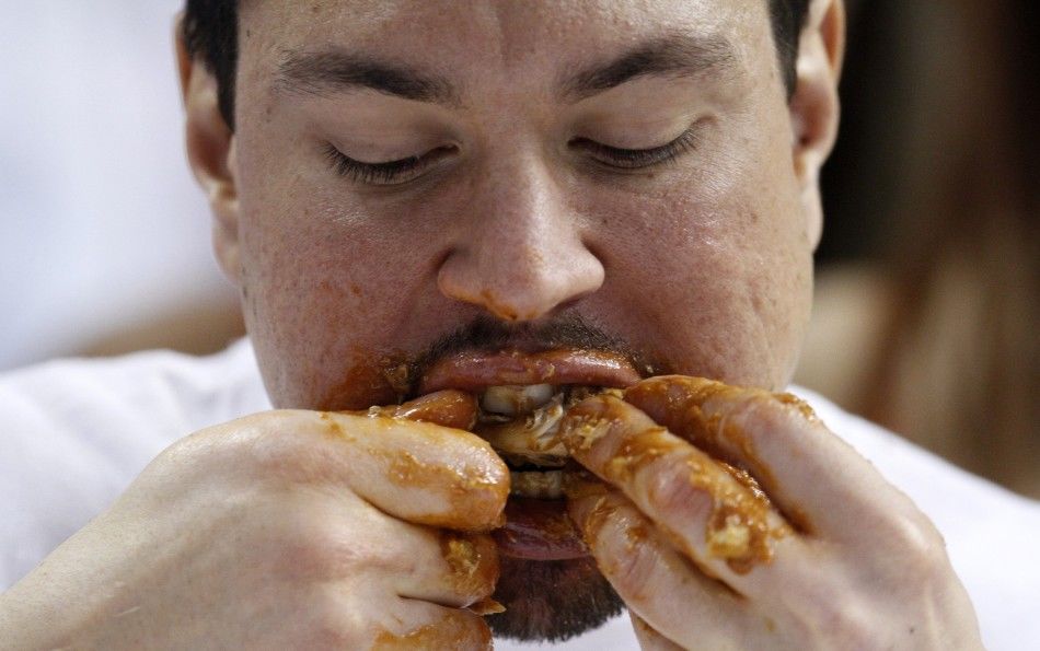 全世界最能吃的人多数是挺瘦的人,最后三位才