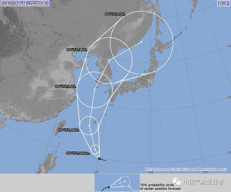 7号台风派比安生成!将横扫东海~或可达强台风