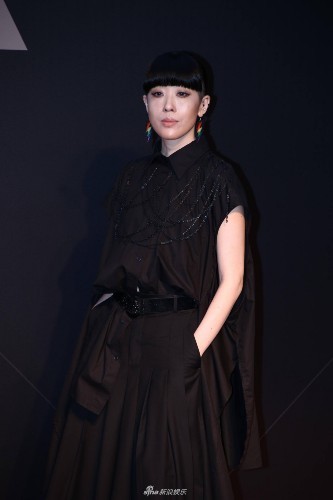 新浪娱乐讯 6月24日,第28届金曲奖在台北小巨蛋举行.图片为陈珊妮.