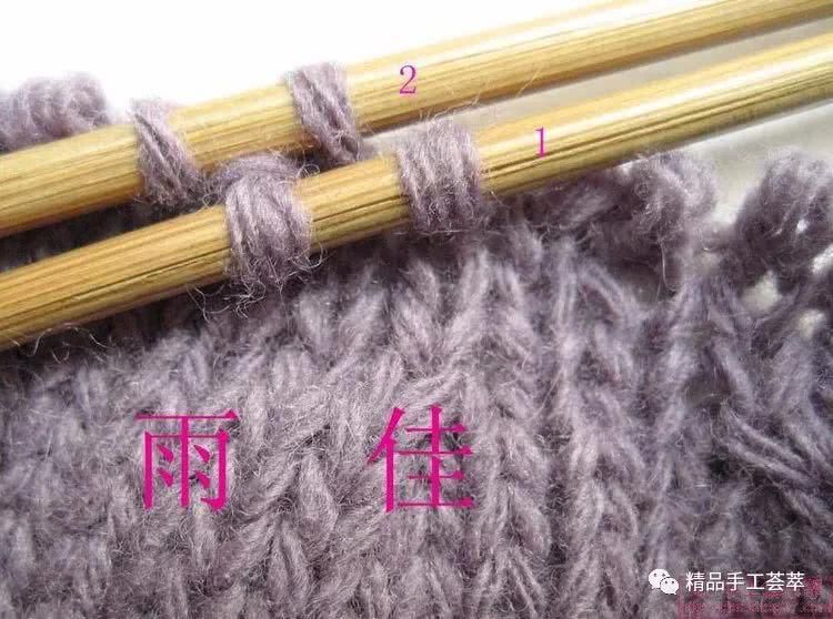 棒针必学技巧:从下往上织,不用挑织,也不用缝袖子的织法