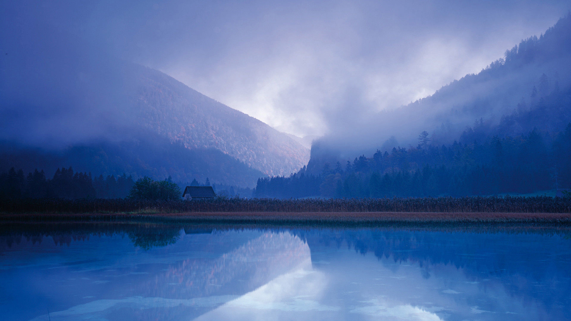 欧洲旅游天堂奥地利自然风光高清桌面壁纸,你