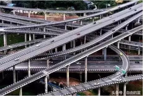 重庆黄桷湾立交桥:考验百度地图,高德地图的时