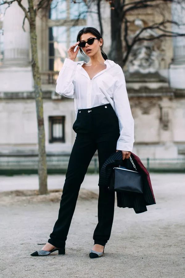 衬衣这样穿最好看!用这5种穿法摆脱土气!