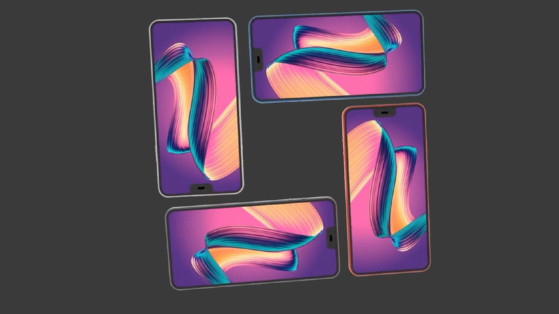 荣耀9X概念图:屏下指纹识别支持5G网络 如果