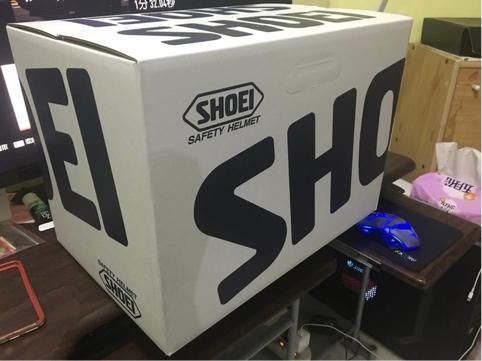 一次升级到顶 SHOEI X-14红蚂蚁头盔开箱体验