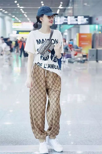 孙怡173的身高却能塞进麻薯鞋!脚有34码吗?