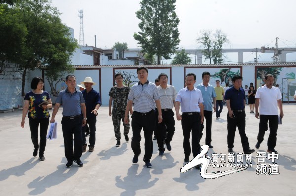 灵石县县委书记段燕翔督导环境整治