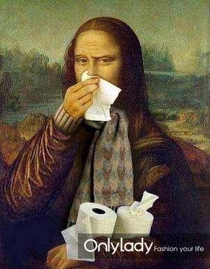 maybe,因为这幅看不见任何笔触痕迹的《蒙娜丽莎》总是带着"不怀好意"