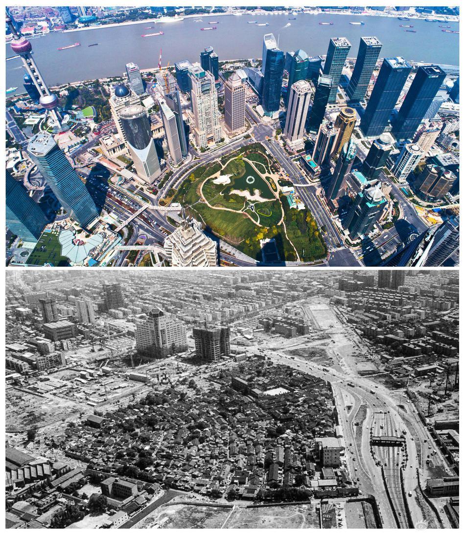 震撼!一组对比图看浦东新区27年巨变 震撼!一组对比图看浦东新区27年巨变