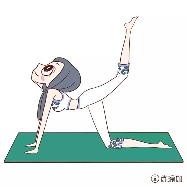 想要拉长大腿肌肉!4个瑜伽动作锻炼臀部肌肉,