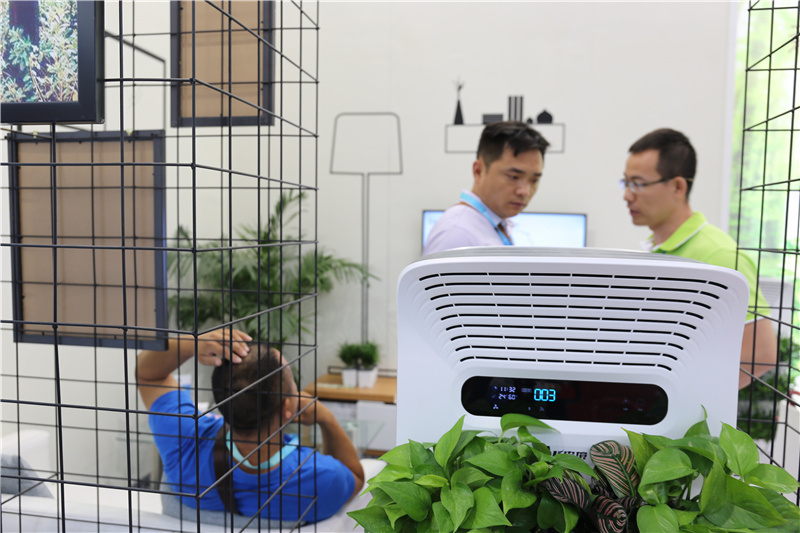 森境智能植物净化器第五届北京空净展受热捧(图2)