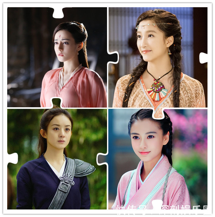 她在《三生三世十里桃花》中替迪丽热巴饰演的白凤九