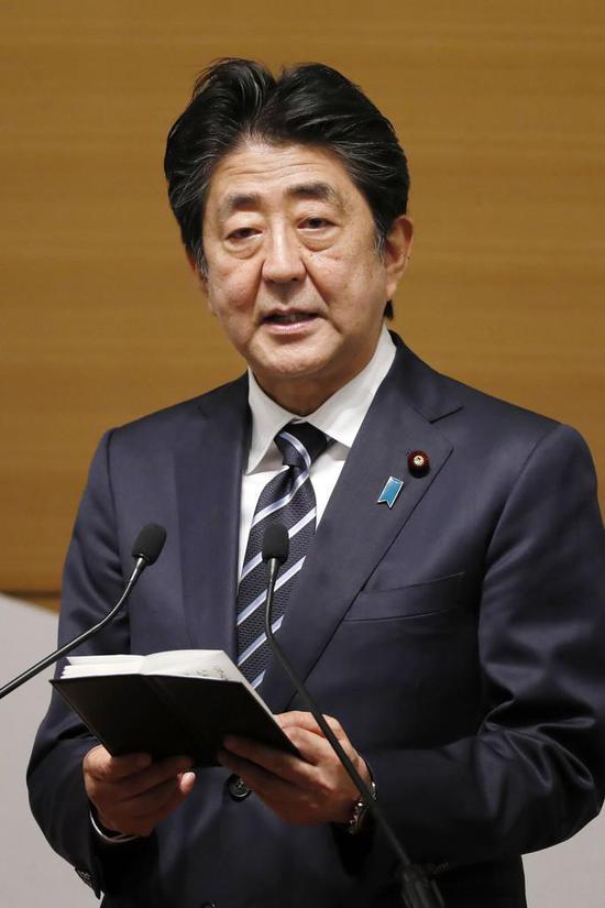 安倍称日本将聚集世界目光 迎来历史重大转折点