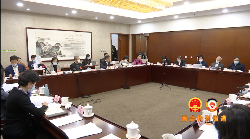 北京市人大代表分组审议《政府工作报告》 北京市人大代表分组审议《政府工作报告》