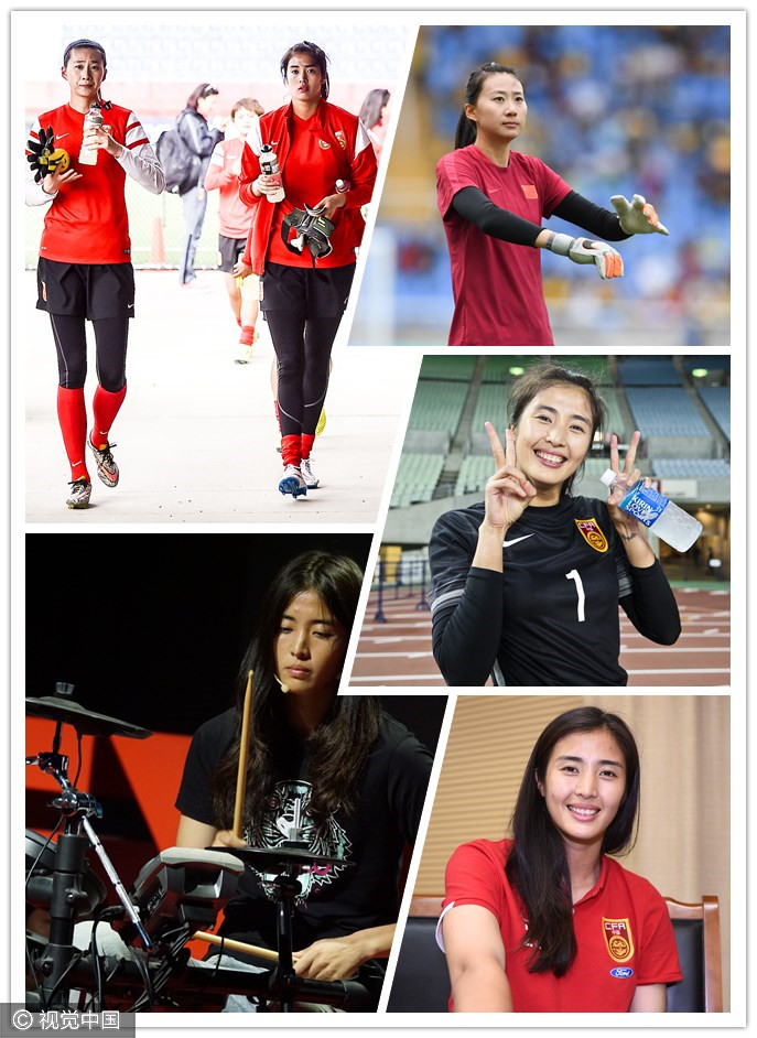 奥运颜艺：见识中国女足双门将的气质与颜值