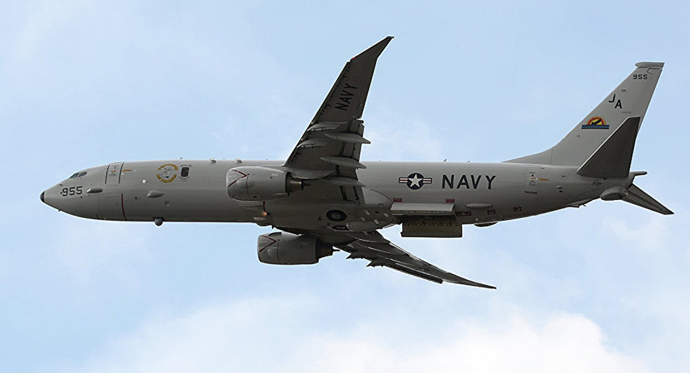 资料图:美国海军的p-8a反潜机