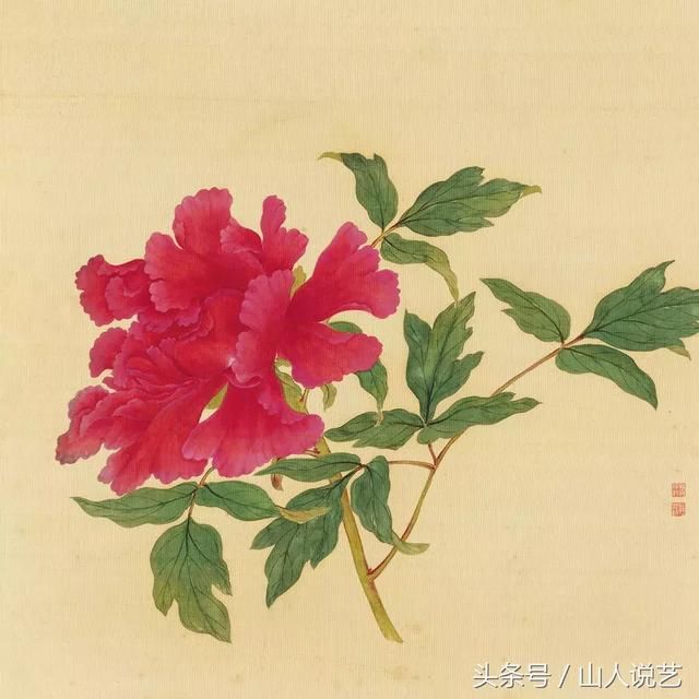 当百万一朵的牡丹配上古诗之后,其雍容、高贵