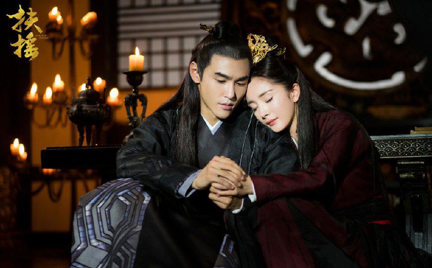 扶摇最新剧照:杨幂阮经天一吻定情深,扶摇无极