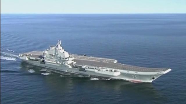外界频猜中以乌里扬诺夫斯克为蓝本造航母