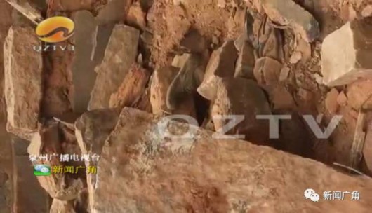 晋江男子清理猪圈石条时 竟发现一条人腿…