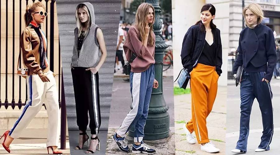 不再纠结舒服或时髦 条纹运动裤都给你