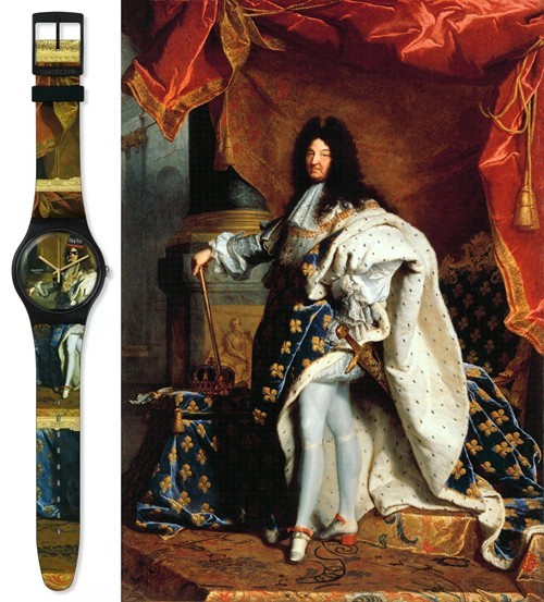 王俊凯代言的手表品牌为太阳王路易十四设计